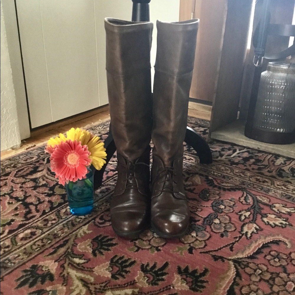 Vtg. Blondo Waterproof Leather Riding Boots